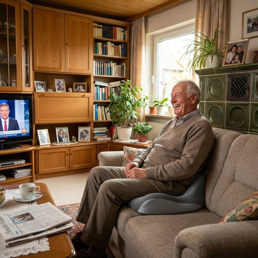 Ergonomisches Memory-Schaum Sitz- & Rückenkissen