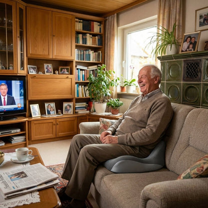 Ergonomisches Memory-Schaum Sitz- & Rückenkissen